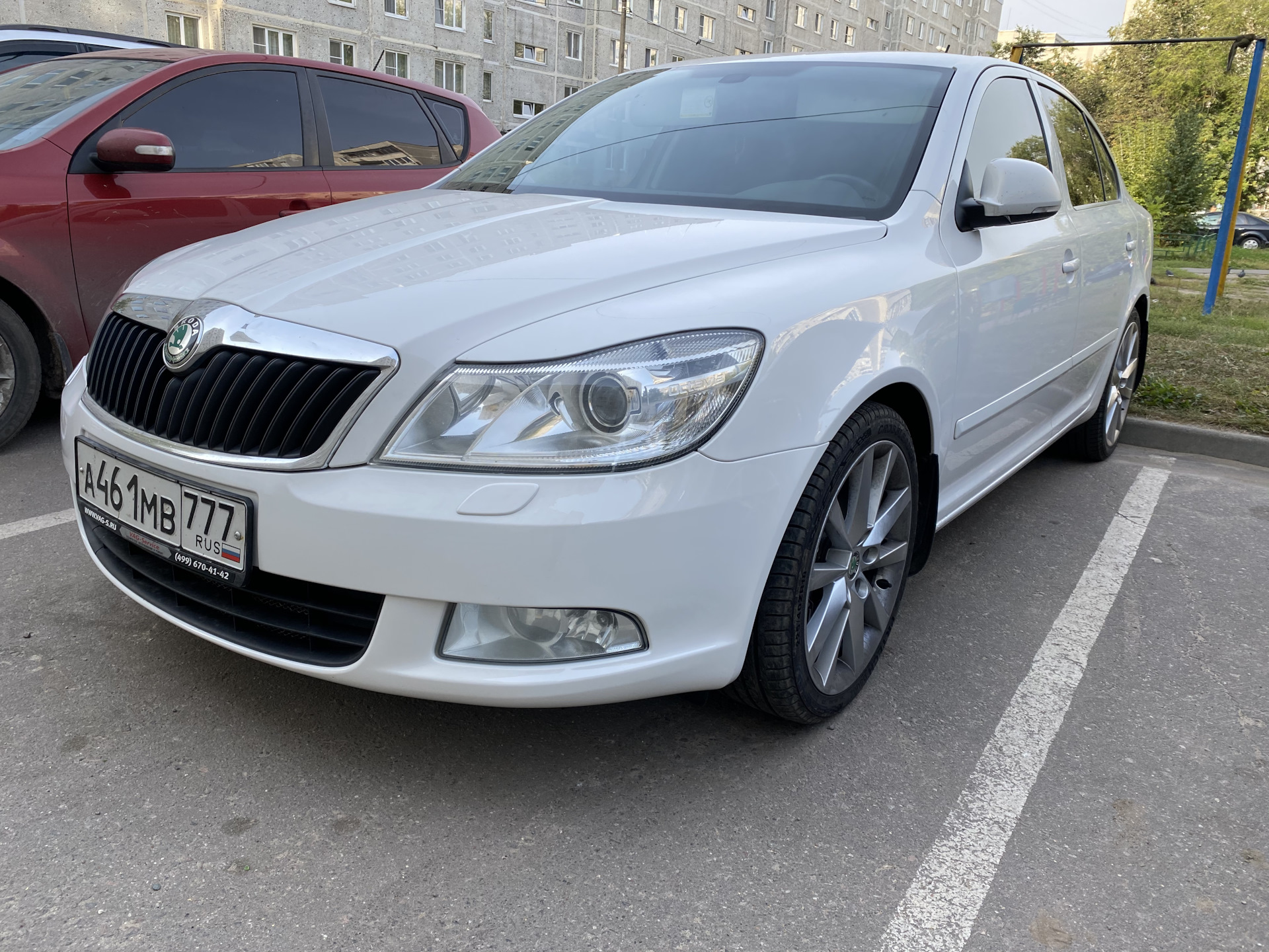 Покраска бампера по заводу! — Skoda Octavia A5 Mk2, 1,8 л, 2012 года |  кузовной ремонт | DRIVE2