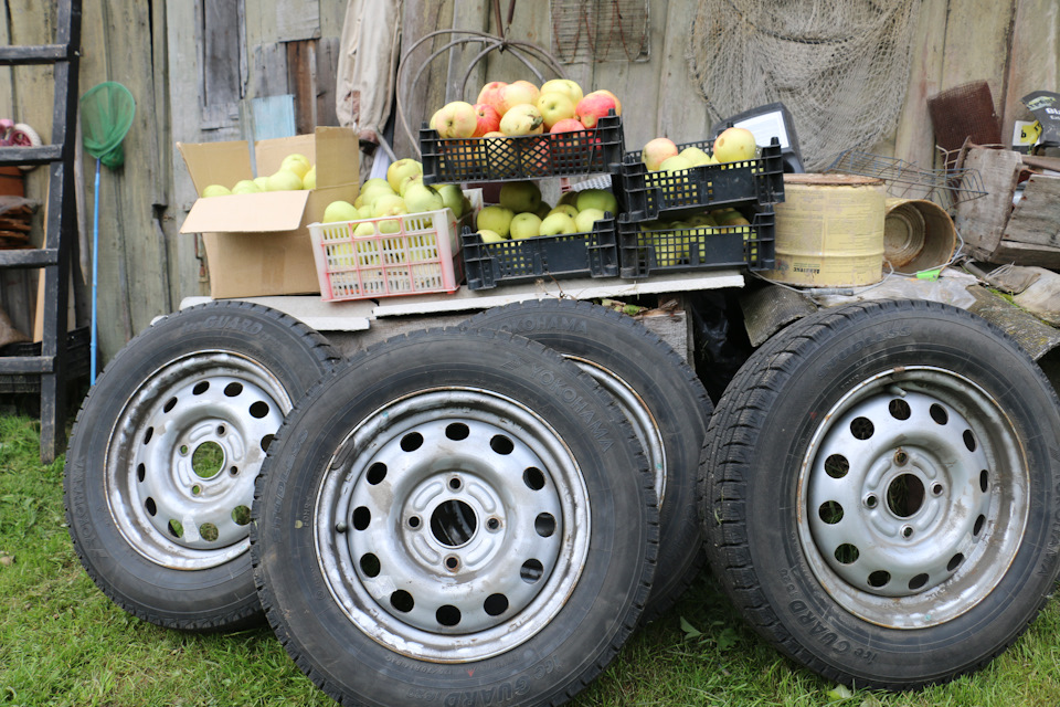 Сезонная смена колес — Nissan Almera Classic (B10), 1,6 л, 2007 года ...