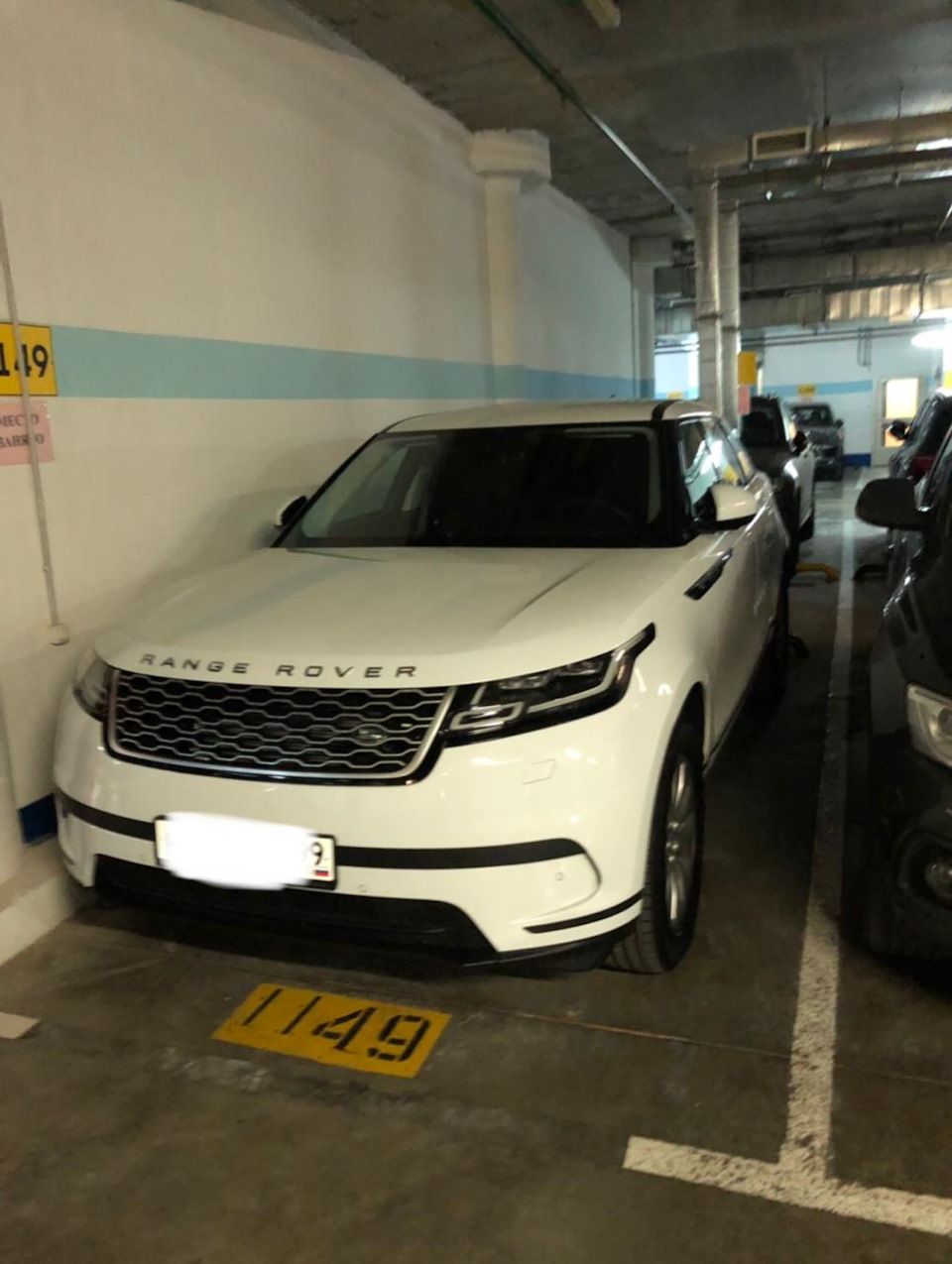 Габариты при парковке — Land Rover Range Rover Velar, 2 л, 2019 года |  наблюдение | DRIVE2