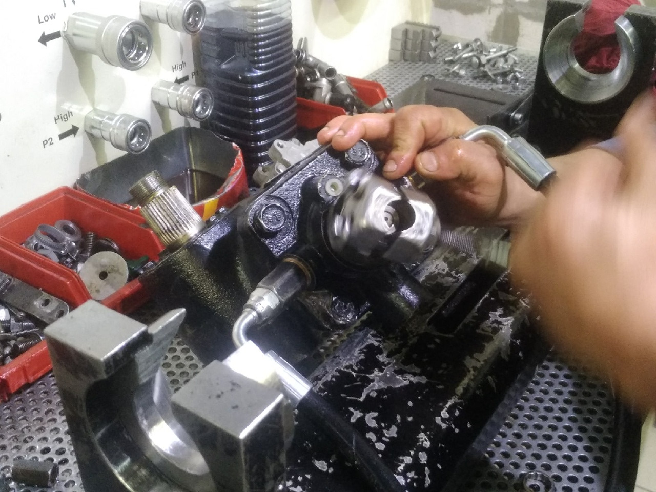 Диагностика рулевого редуктора с а/м ГАЗ-3310 Валдай, г. Рязань ...