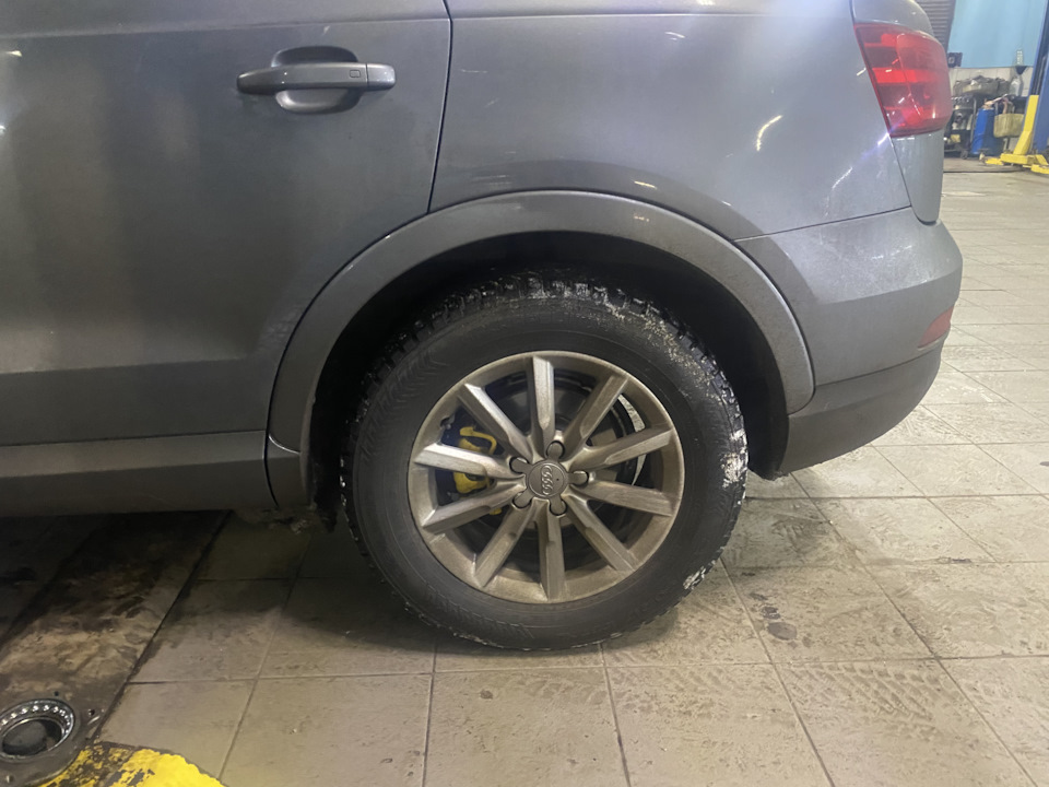 Занижение -30 -40 — Audi Q3 (1G), 2 л, 2014 года | другое | DRIVE2