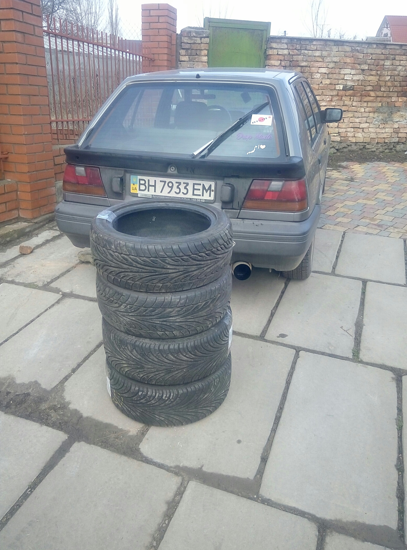 Резина) — Nissan Sunny (N13), 1,4 л, 1989 года | шины | DRIVE2