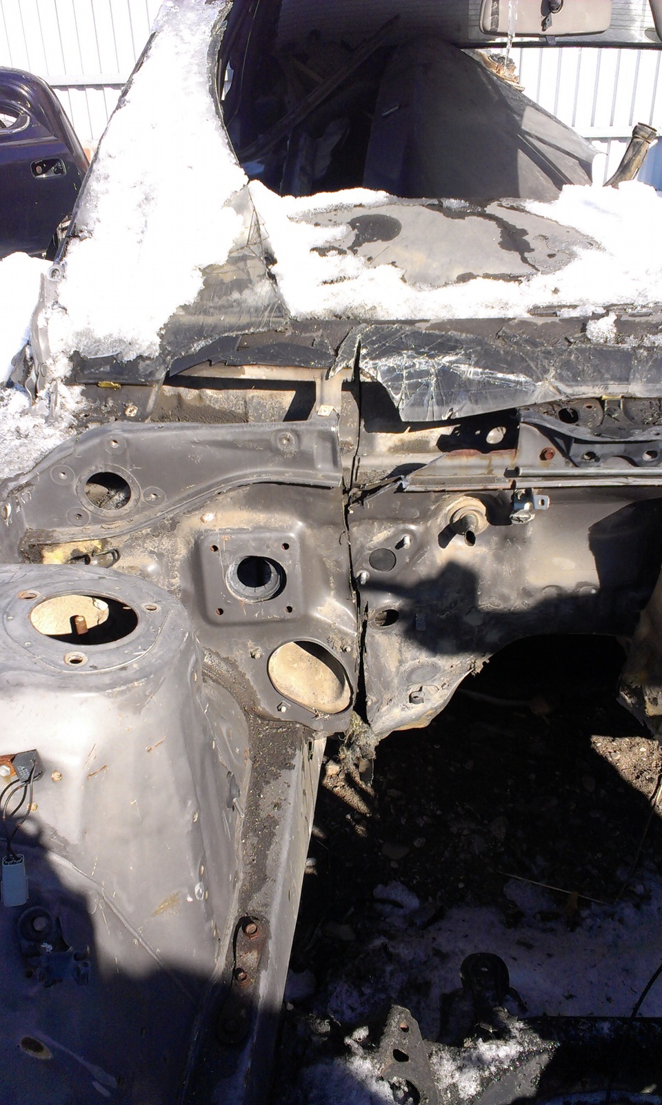 21. Лонжерон part.2 |ищу сварщика| — Toyota Mark II (80), 2,5 л, 1992 ...