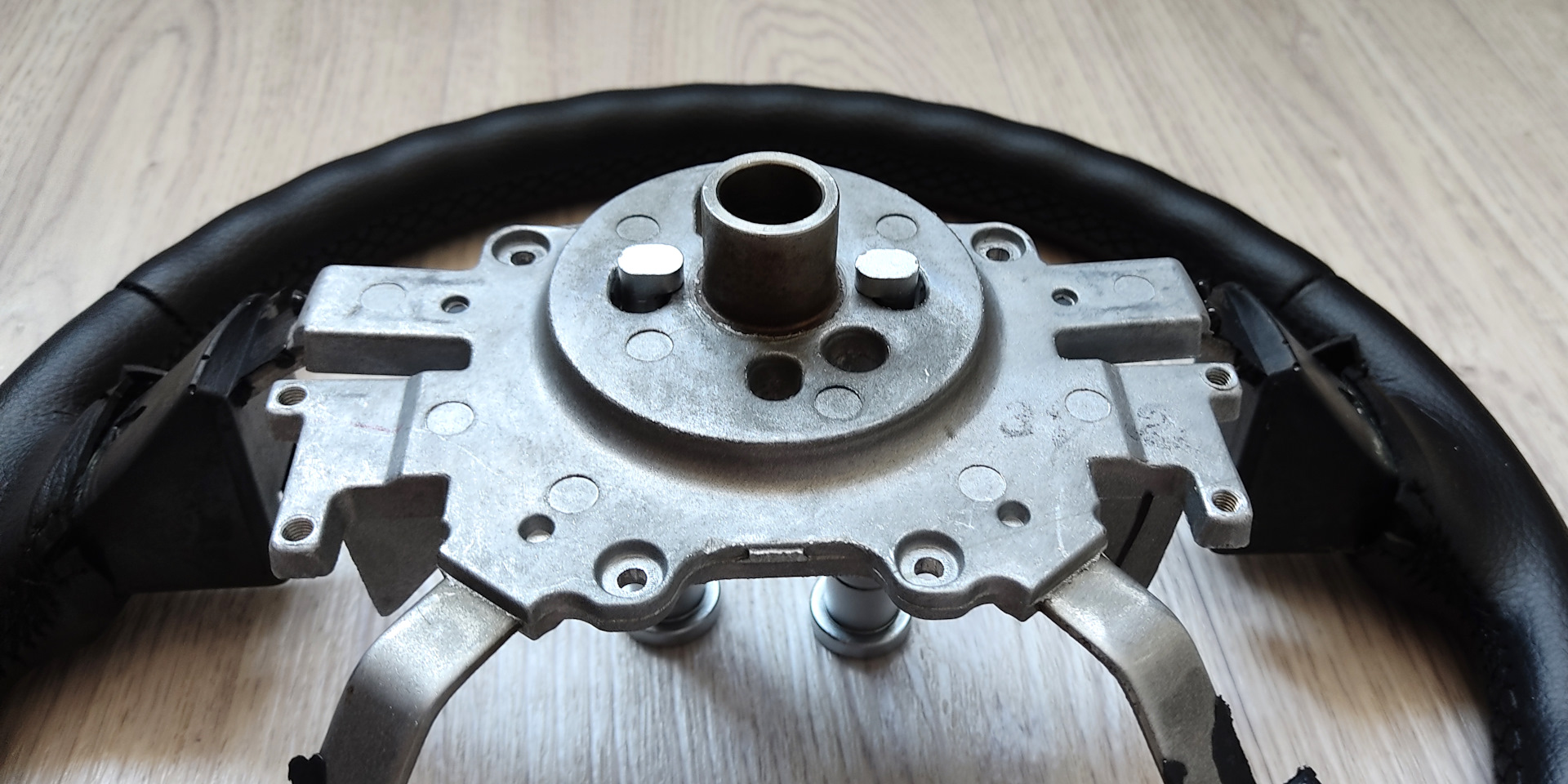 Как снять 4-х спицевый руль на Ланосе или подстава от JONNESWAY ...