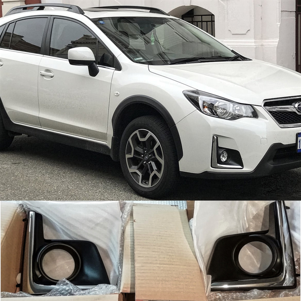 Накладки ПТФ (XV 2016) на Subaru XV (1G). | 7 000 ₽ в городе Воронеж |  DRIVE2