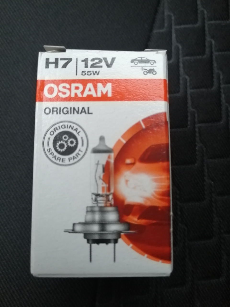 Лампа ближнего света Osram — Lada Vesta SW (1G), 1,6 л, 2020 года ...