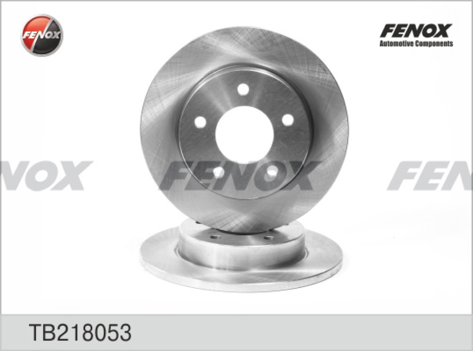TB218053 Диск тормозной FENOX | Запчасти на DRIVE2