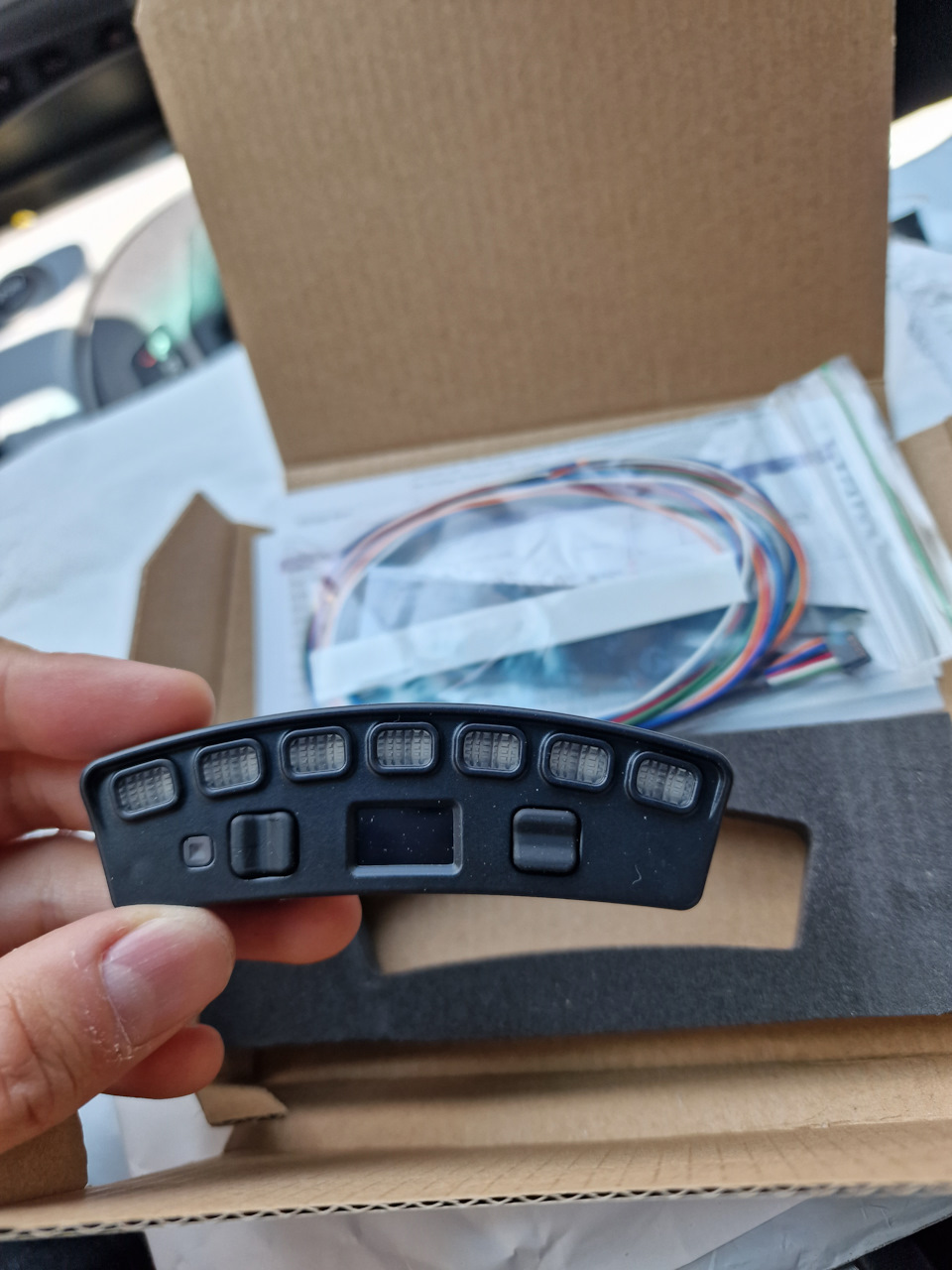 Ecliptech p2 shiftlight indicator — BMW 1 series Coupe (E82), 3 л, 2008 ...