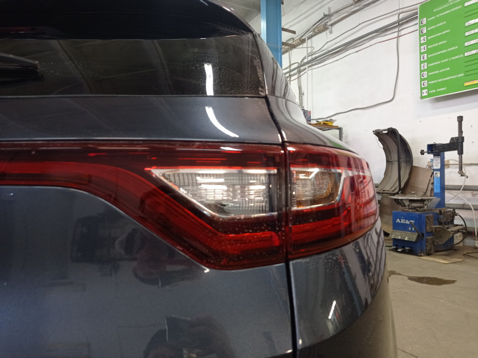 Регулировка двери багажника Renault Megane IV — Renault Megane IV, 1,5 ...