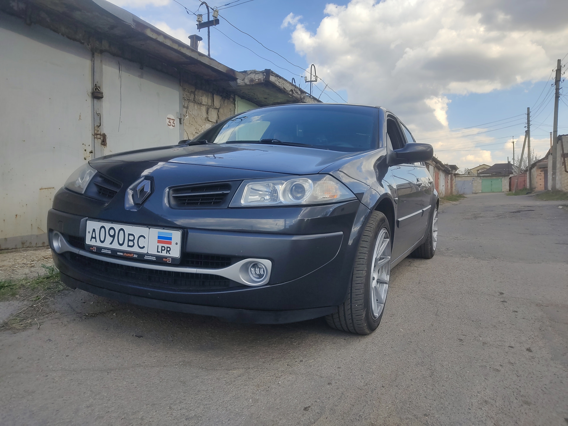 Губа под бампер от Шевроле Круз(озон) — Renault Megane II, 1,6 л, 2009 ...