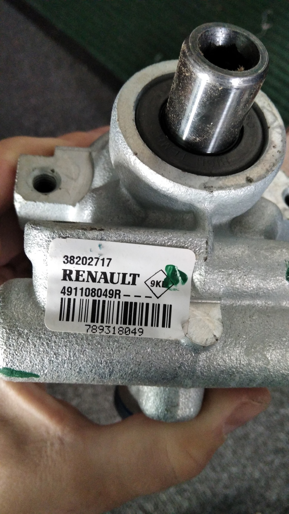 491108049R Насос ГУР RENAULT | Запчасти на DRIVE2