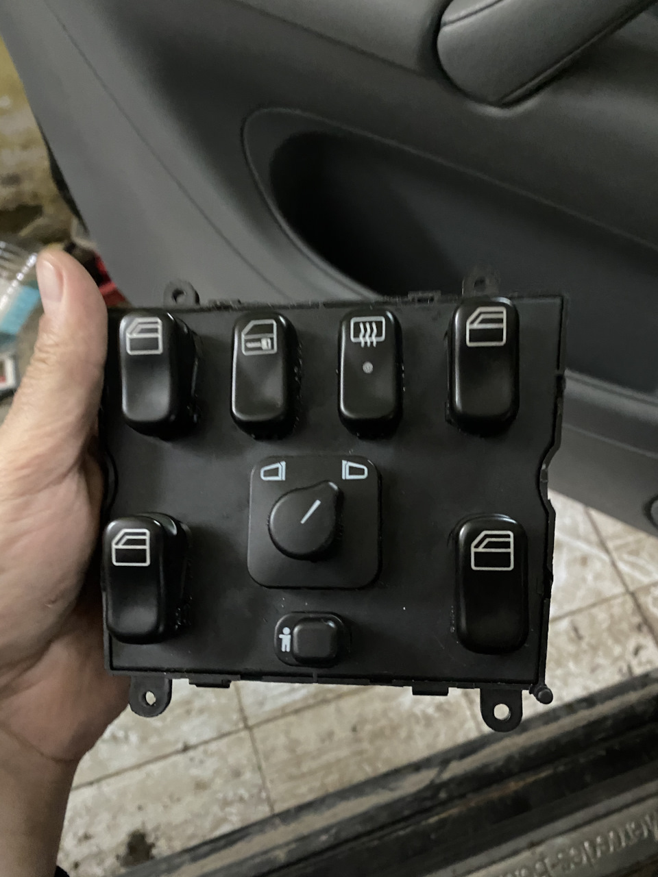 Ремонт блока стеклоподъемников — Mercedes-Benz M-Class (W163), 3,2 л ...