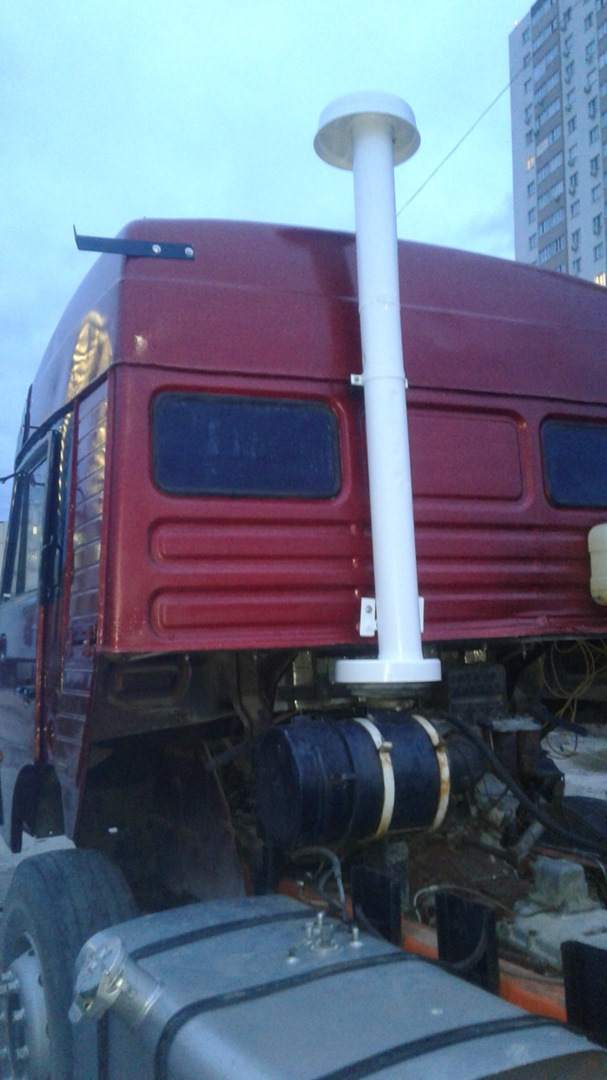 воздухозаборник часть 2 — Камаз 5320, 9,9 л, 1993 года | аксессуары ...