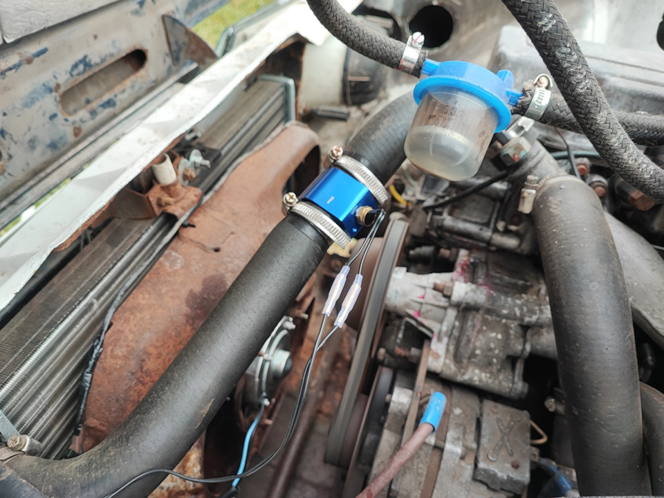 Датчик температуры ОЖ с алика — ИЖ 2126, 1,7 л, 2003 года | тюнинг | DRIVE2