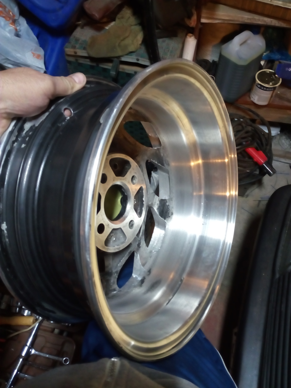 Полировка дисков. — Москвич 2141, 1,5 л, 1989 года | стайлинг | DRIVE2