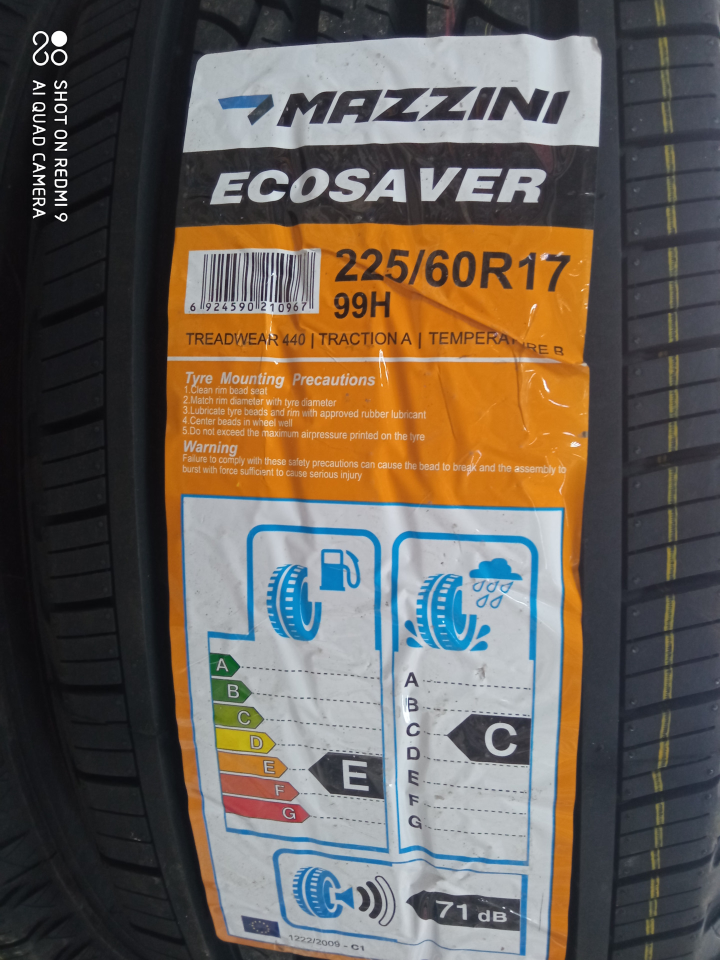 Mazzini ecosaver отзывы. Mazzini Tyres. Китайские шины ECOSAVER Mazzini 225/60 r18 какое направление как узнать.