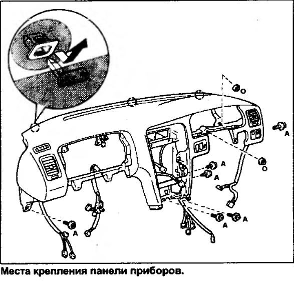 Замена сервопривода печки — Toyota Mark II (90), 2 л, 1996 года ...