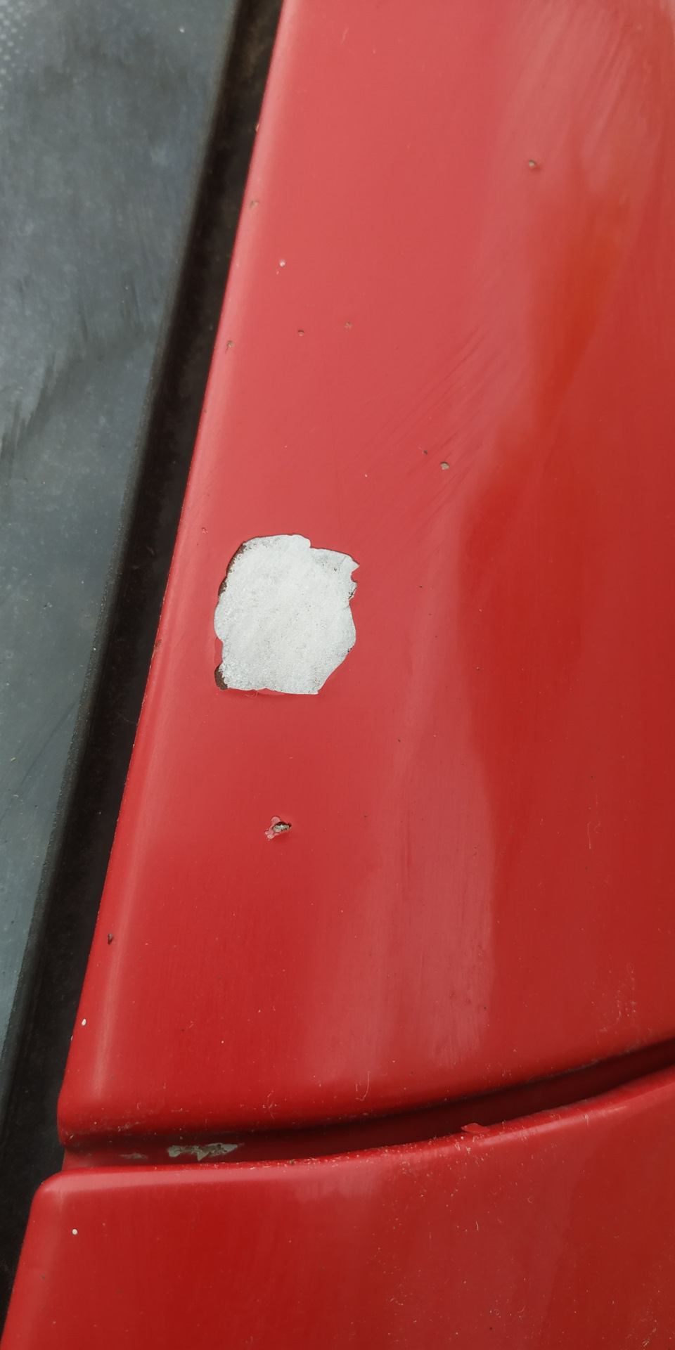 Устранение рыжиков на кузове — Skoda Fabia Combi Mk1, 1,4 л, 2008 года ...