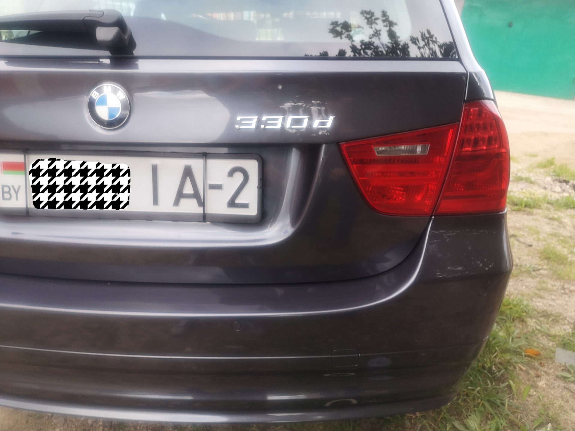 Шильдик "330d" — BMW 3 series Touring (E91), 3 л, 2008 года | стайлинг ...