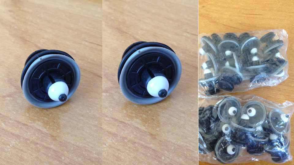 Клипсы которые докупал — Volkswagen Passat Variant (B6)