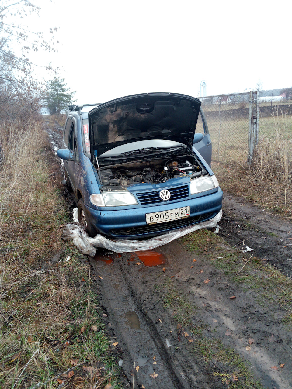 Как же я люблю ездить на дачу!((( — Volkswagen Sharan (1G), 2 л, 1998 года  | поломка | DRIVE2