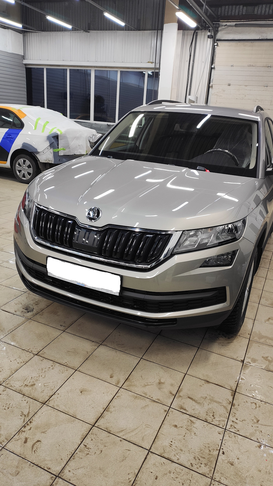 ДТП и ремонт — Skoda Kodiaq, 1,4 л, 2018 года | кузовной ремонт | DRIVE2