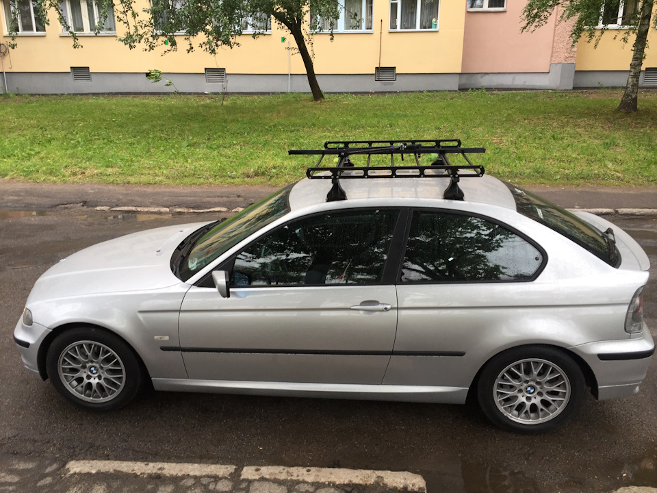 Bmw e46 рейлинги поставить