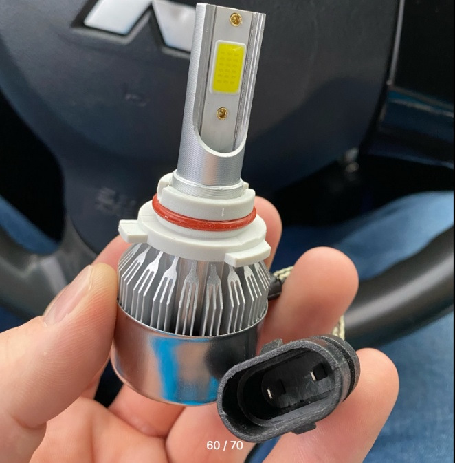 LED лампы в птф. В замен галогена и ксенона. — Nissan Murano II, 3,5 л ...