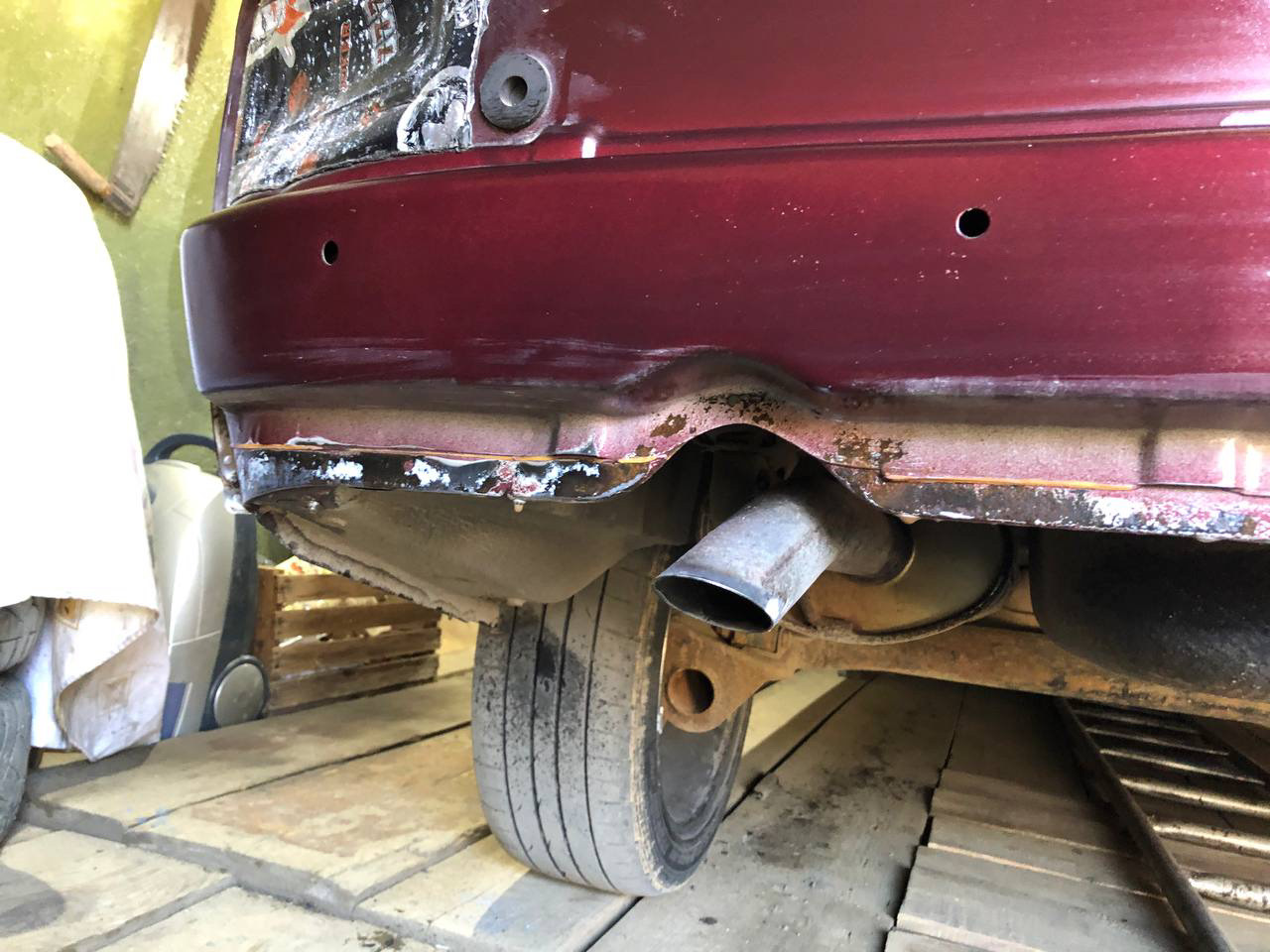 Коррозия ( часть 1) — Lada Приора седан, 1,6 л, 2013 года | кузовной ...