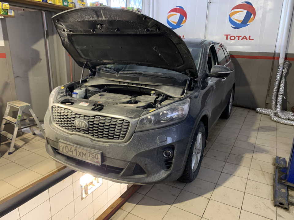 Частичная замена масла в акпп — KIA Sorento (3G), 2,4 л, 2019 года ...