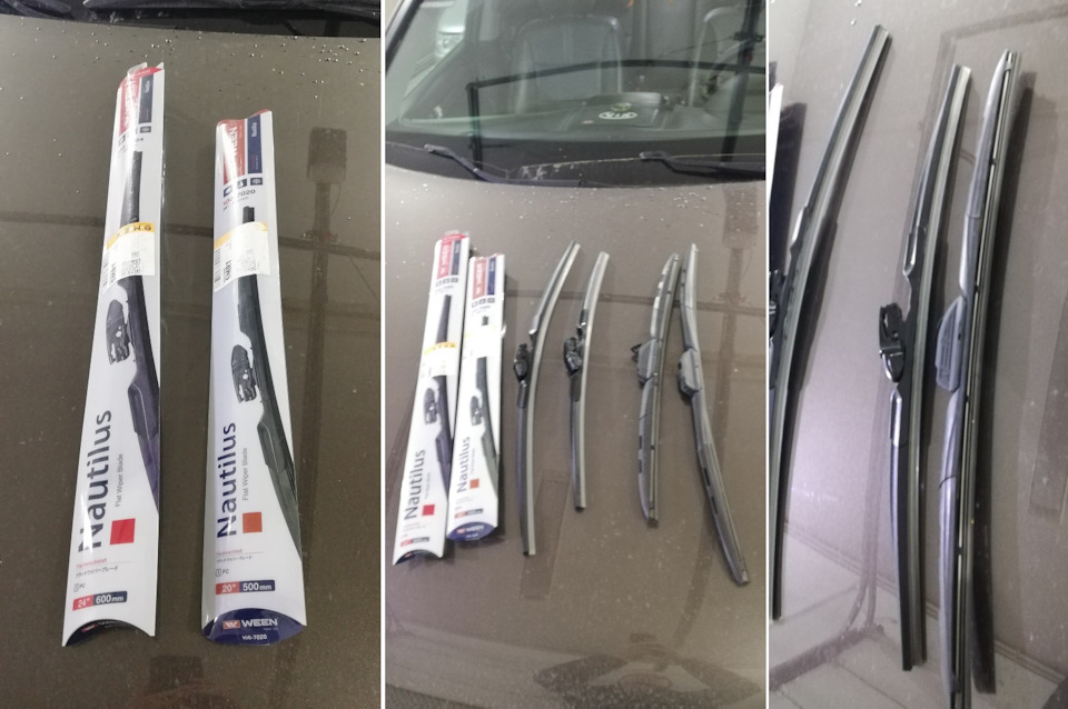 Бескаркасные дворники WEEN у меня уже второй сезон) — KIA Sorento (2G)