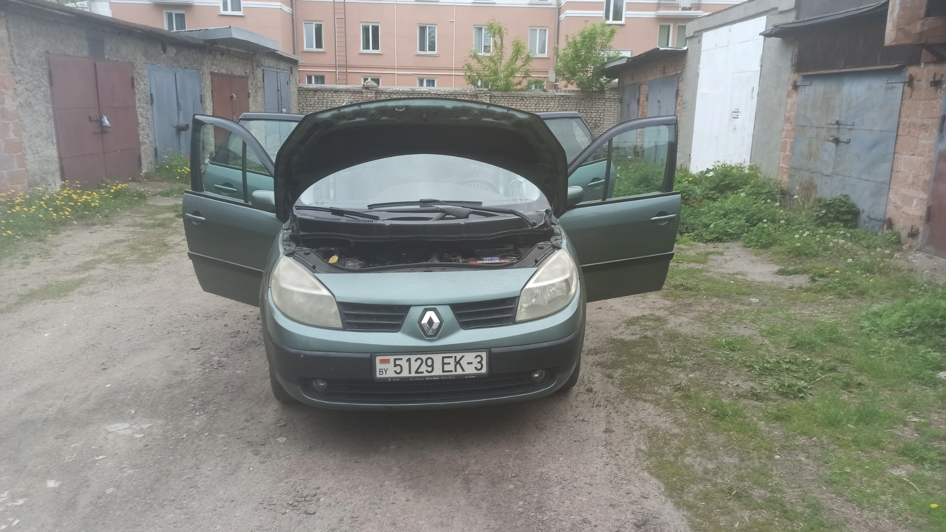 P0089, регулятор давление топлива. — Renault Grand Scenic II, 1,9 л ...