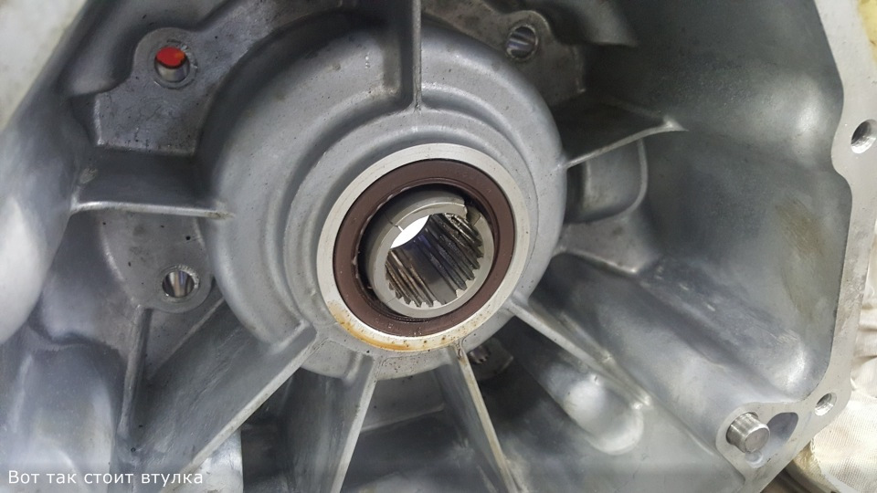 Из-за чего ломается шлицевая втулка вала раздаточной коробки на Toyota ...