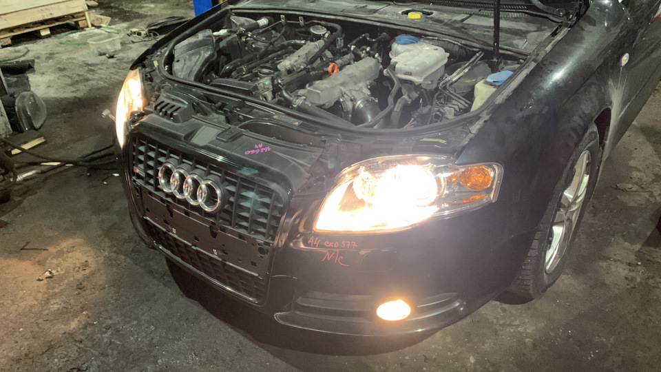 Замена ноуската — Audi A4 (B7), 1,8 л, 2005 года | запчасти | DRIVE2