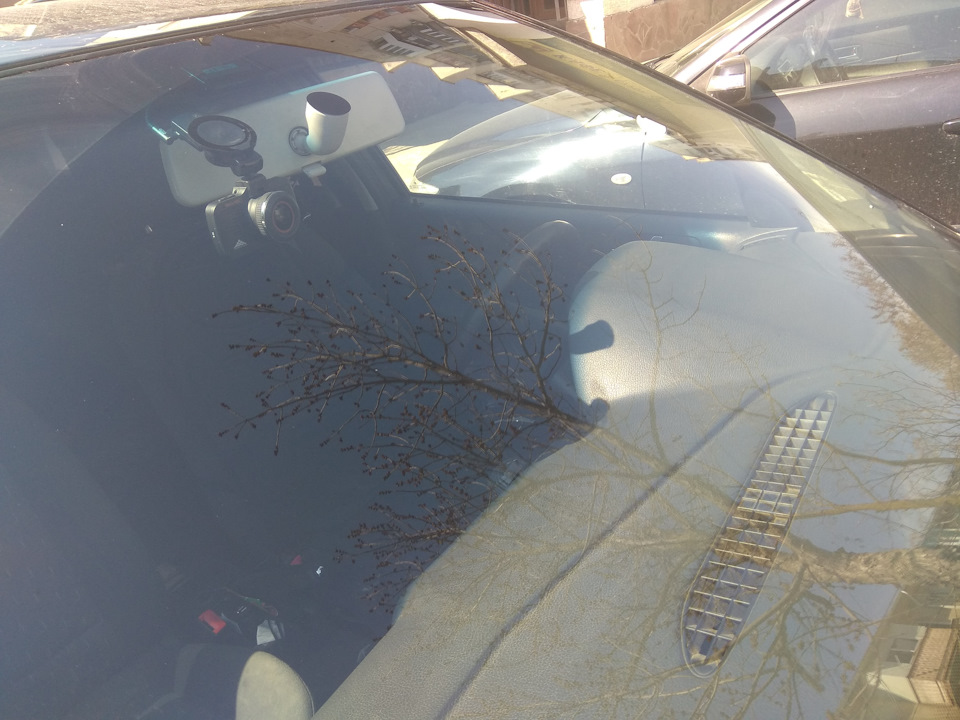 Полировка стекла оксидом церия — Skoda Octavia A4 Mk1, 1,4 л, 2005 года ...