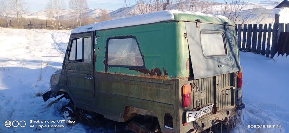 Донор железной крыши — ЛуАЗ 969, 0,9 л, 1985 года | кузовной ремонт ...