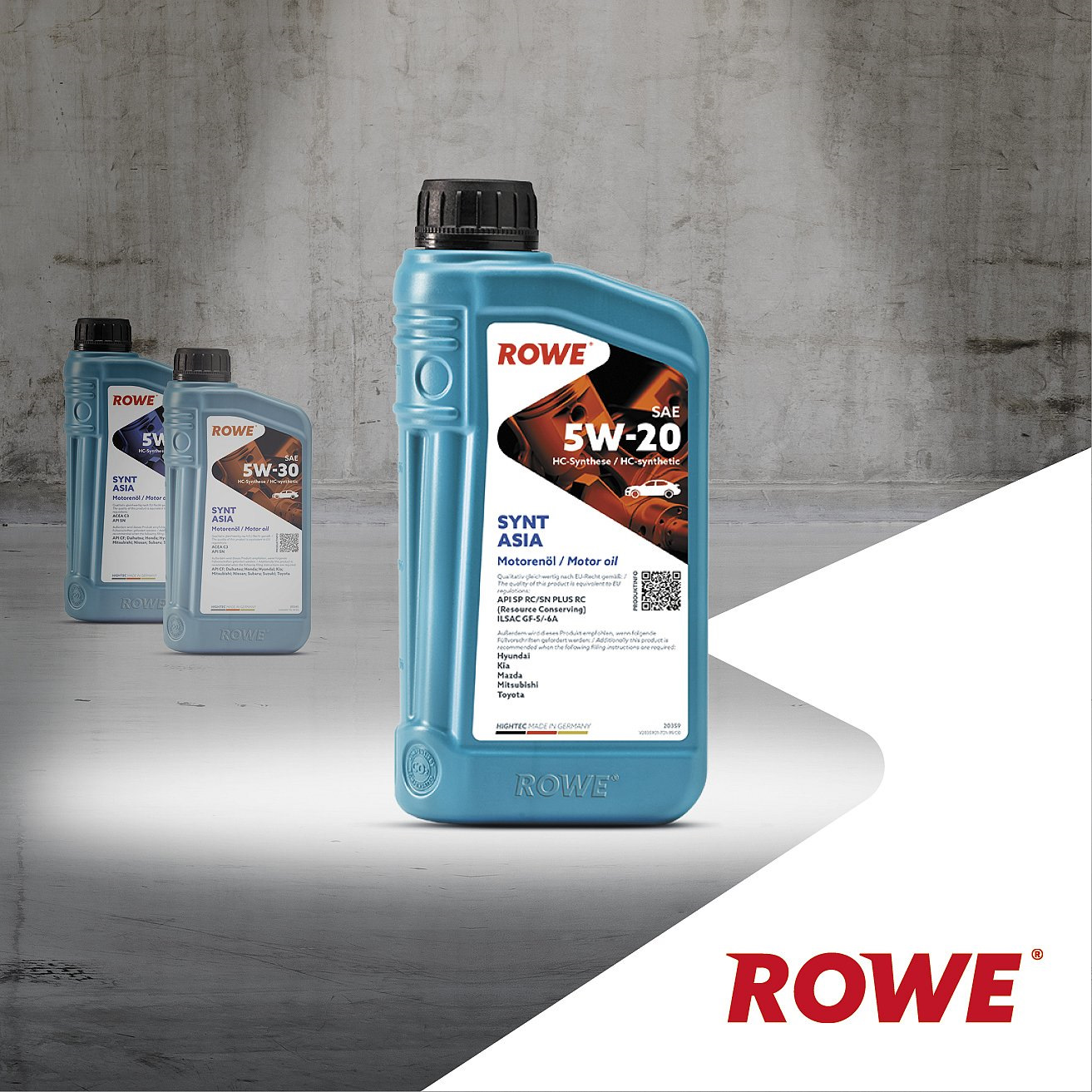 ROWE HIGHTEC SYNT ASIA SAE 5W-20 — ROWE MOTOR OIL на DRIVE2