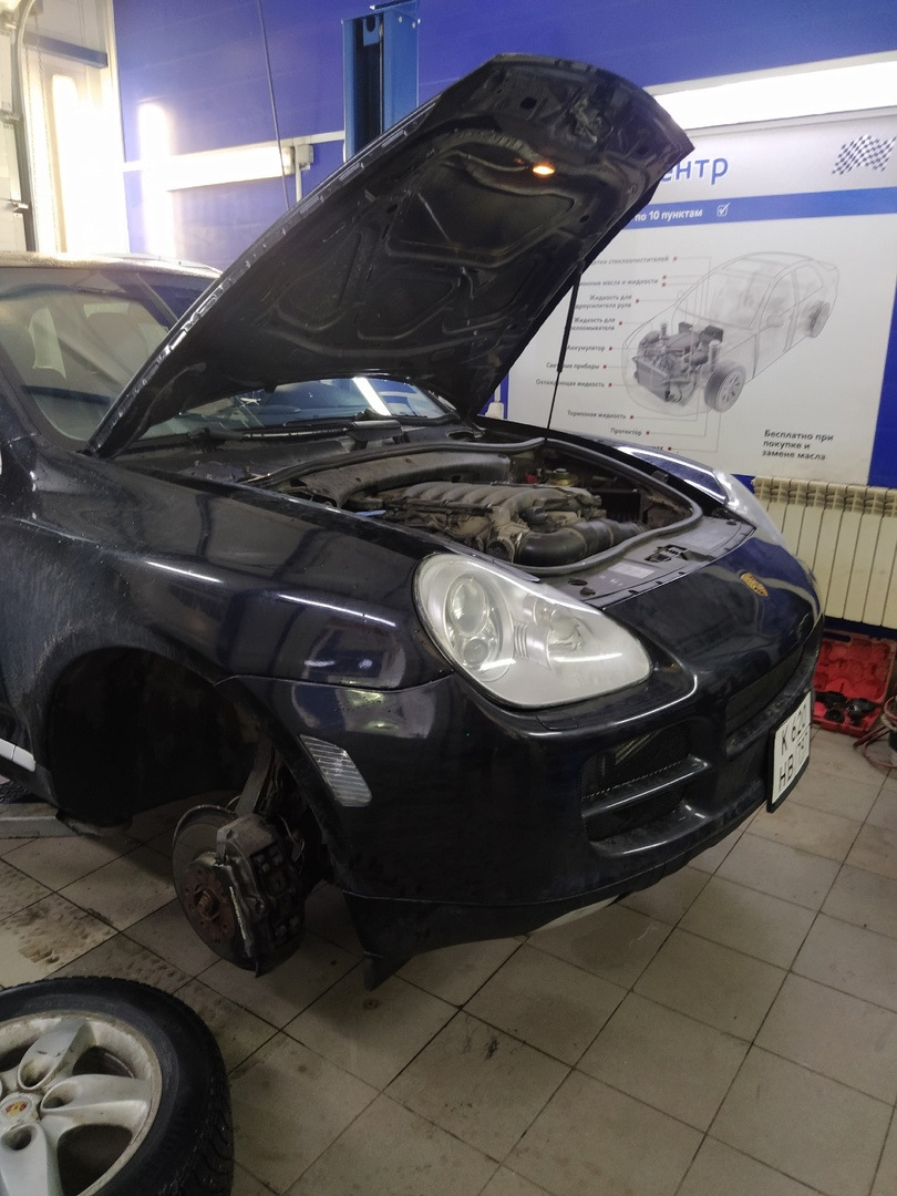 Аппаратная замена антифриза Porsche Cayenne 955 (1G) — Porsche Cayenne (1G)  955/957, 3,2 л, 2005 года | плановое ТО | DRIVE2