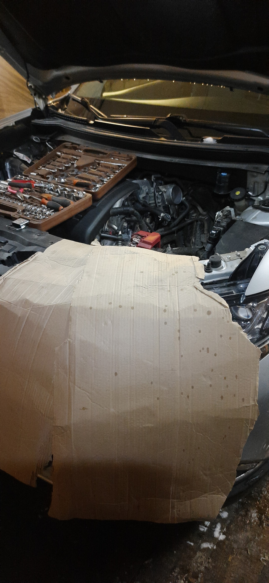 Плавают обороты. Чистка заслонки дросселя. Mitsubishi Outlander V6 3,0 ...