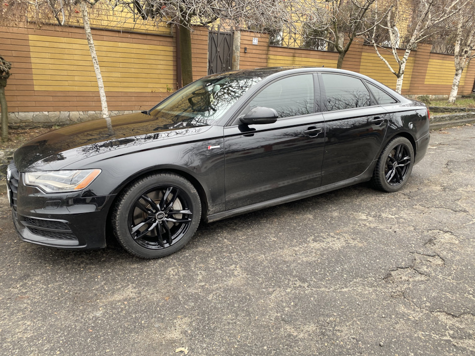 Зимняя Резина r18 на et29 — Audi A6 (C7), 3 л, 2014 года | шины | DRIVE2