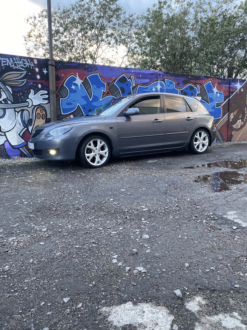 R 17 за 4к — Mazda 3 (1G), 1,6 л., 2008 года | колёсные диски | DRIVE2