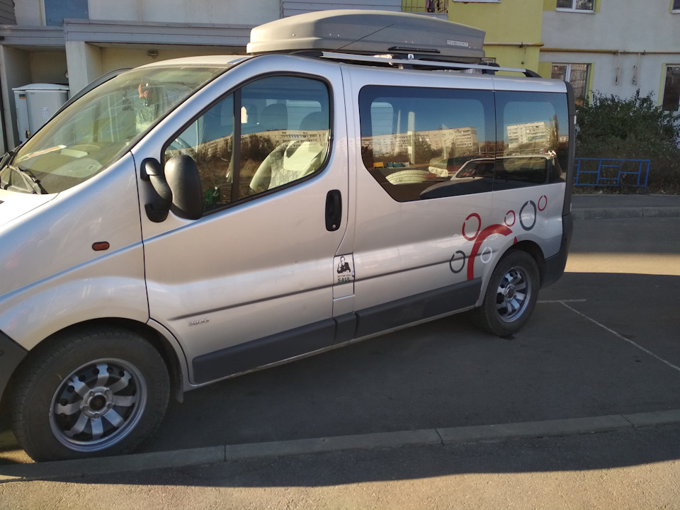 Покраска стальных дисков — Opel Vivaro (1G), 2,5 л, 2006 года ...