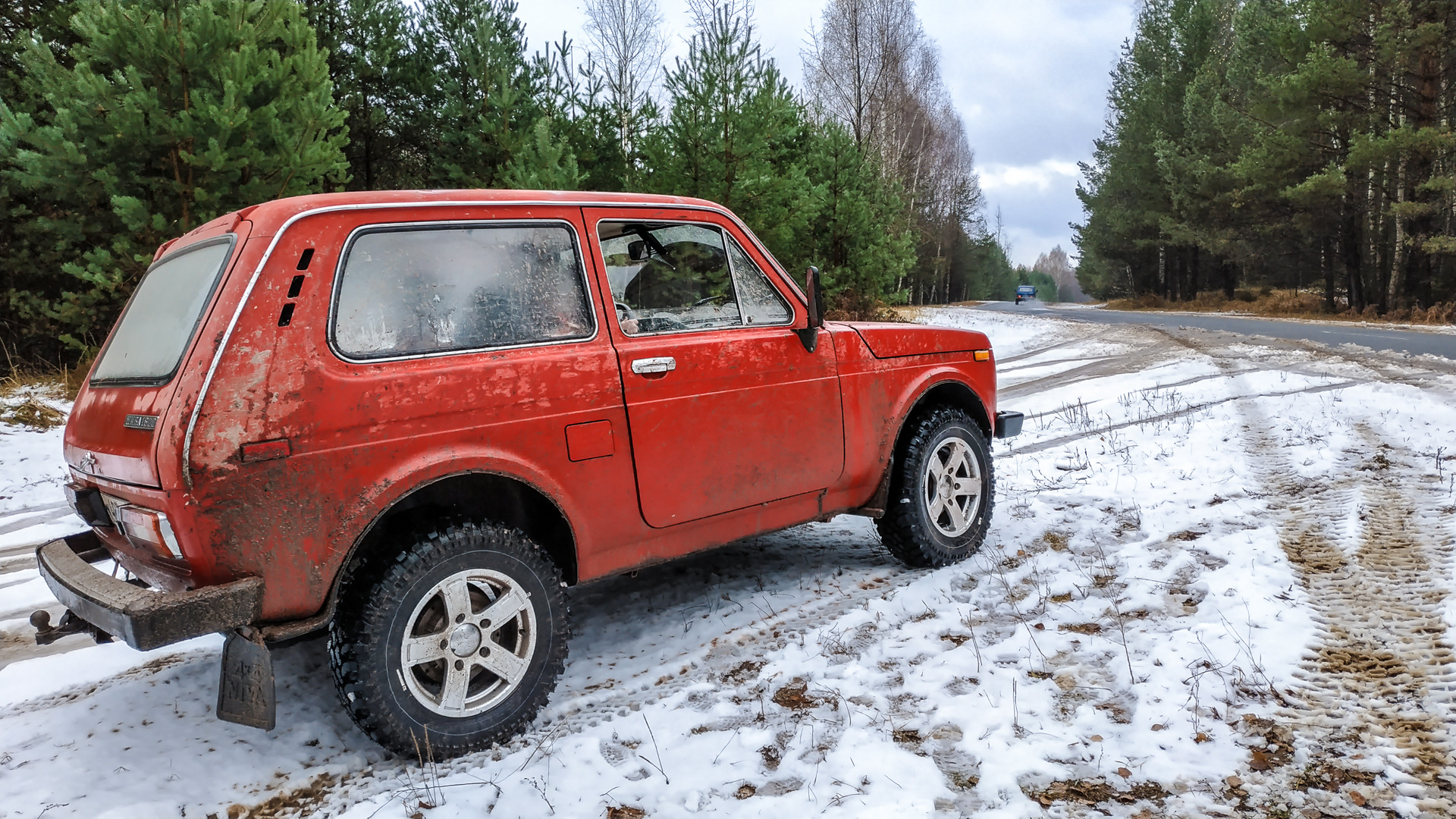 п.Тарасиха. Полный сток + МТ шины. — Lada 4x4 3D, 1,6 л, 1986 года |  путешествие | DRIVE2