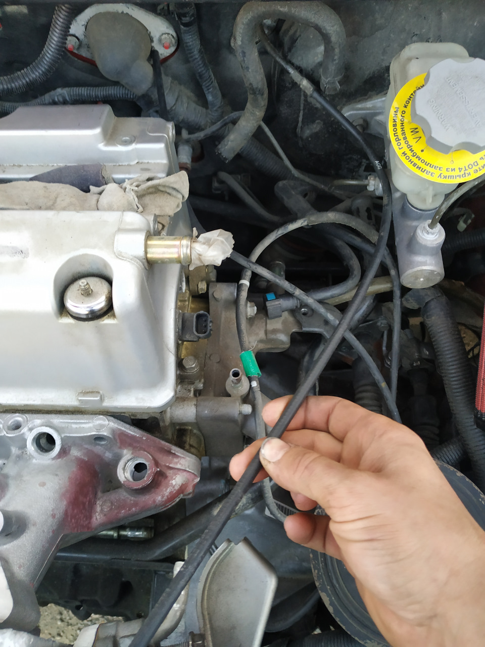 Тросик акселератора. — Hyundai Getz, 0,5 л, 2005 года | запчасти | DRIVE2