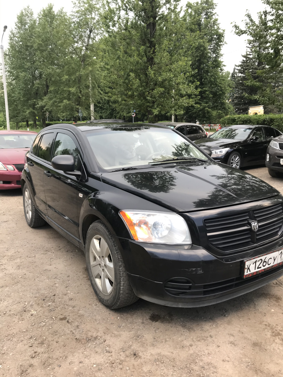 Помыл машину и опять дождь( — Dodge Caliber, 2 л, 2008 года | просто так |  DRIVE2