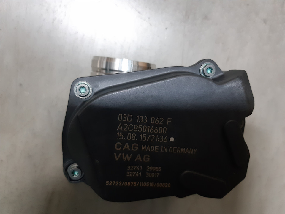 03D133062F Блок дроссельной заслонки VAG | Запчасти на DRIVE2