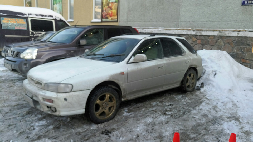 Оформление в ГАИ и игра в шиномонтаж — Subaru Legacy (BD/BG/BK), 3 л ...