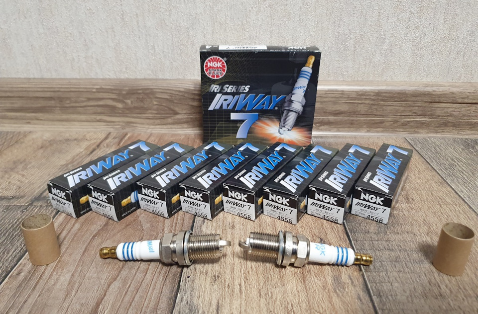 IRIWAY7 Свеча зажигания 4558 NGK | Запчасти на DRIVE2