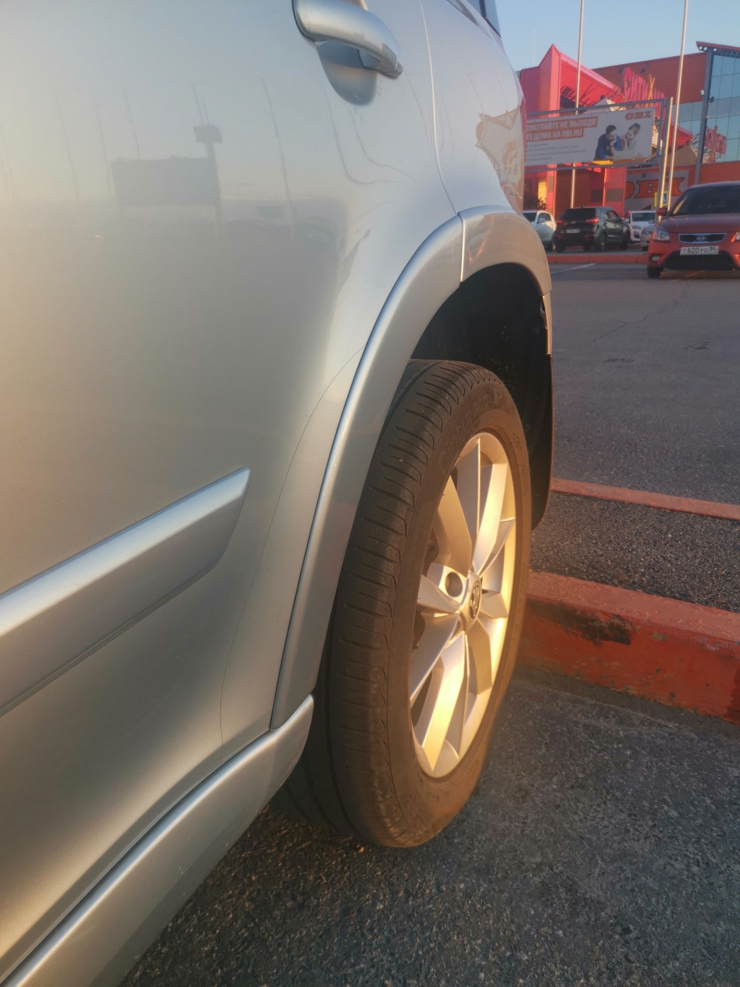 Накладки на арки — Skoda Yeti, 1,4 л, 2015 года | аксессуары | DRIVE2