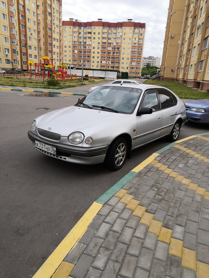 История — Toyota Corolla (110), 1,3 л, 1999 года | покупка машины | DRIVE2